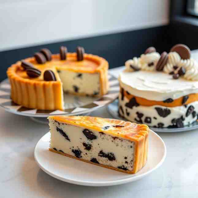 Canarian Tarta de Queso - Next Cookies & Cream Cheese Cake